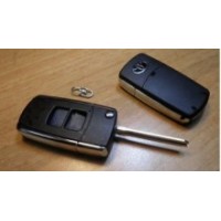 Корпус выкидного ключа для TOYOTA, 2 кнопки, стиль HIGHLANDER (toy43)