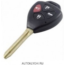 434 МГц 4D67 чип 4 Кнопки лезвие Toy43 ключ для Toyota Camry Corolla Scion XB Rav4 Venza 4-Runner Yaris