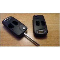 Корпус выкидного ключа для TOYOTA, 2 кнопки, toy43, стиль COROLLA (Тип2)