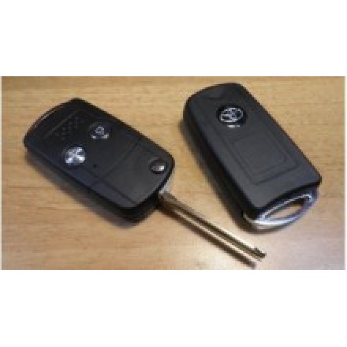 Корпус выкидного ключа для TOYOTA, 2 кнопки toy43 (Тип3) (Ключи Toyota) (код 690)