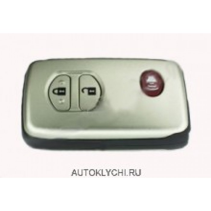 Корпус SmartKey для TOYOTA 2 кнопки (LC 200, PRIUS, VITZ, WISH) (Ключи Toyota) (код 537)