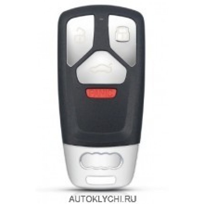 Корпус для смарт ключа на 3 + Panic кнопки Audi (Ключи Audi) (код 3271)