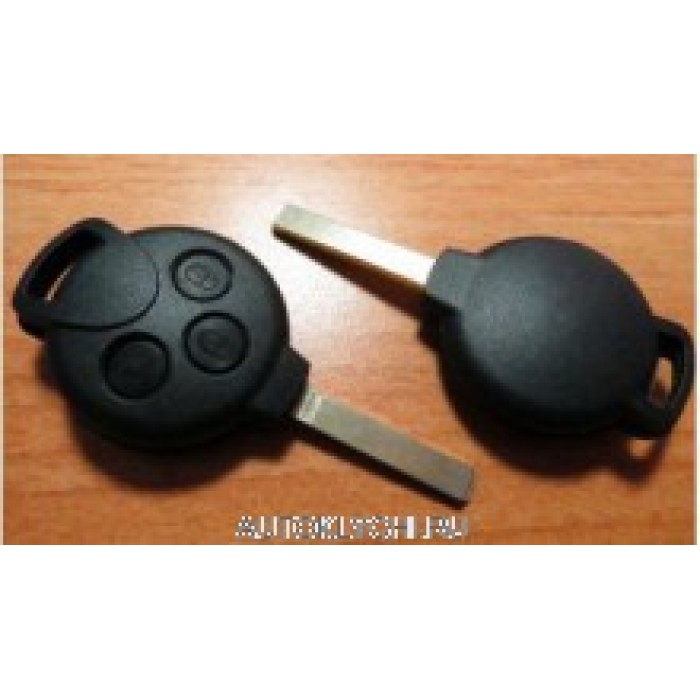 Корпус ключа зажигания Smart с 3 кнопками (Ключи Mercedes) (код 2090)