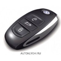 VW смарт ключ ID46 PCF7945AC 433 МГц 3 кнопки 7P6959754AQ Touareg с 2009 г