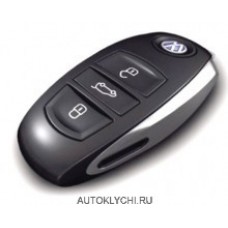 VW смарт ключ ID46 PCF7945AC 433 МГц 3 кнопки 7P6959754AQ Touareg с 2009 г