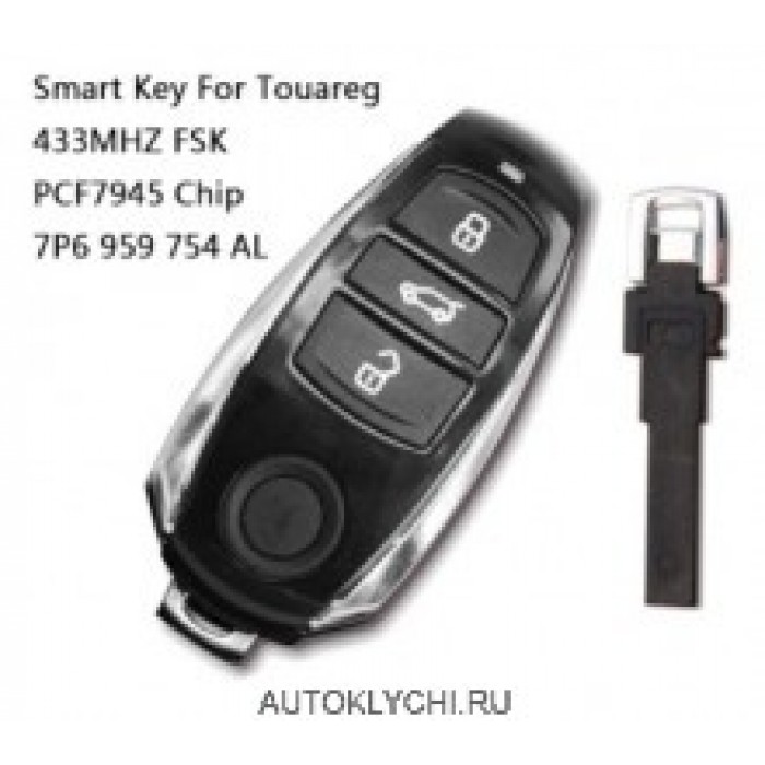 Смарт ключ Volkswagen T-ouareg 2011-2014 (Ключи Volkswagen) (код 3182)