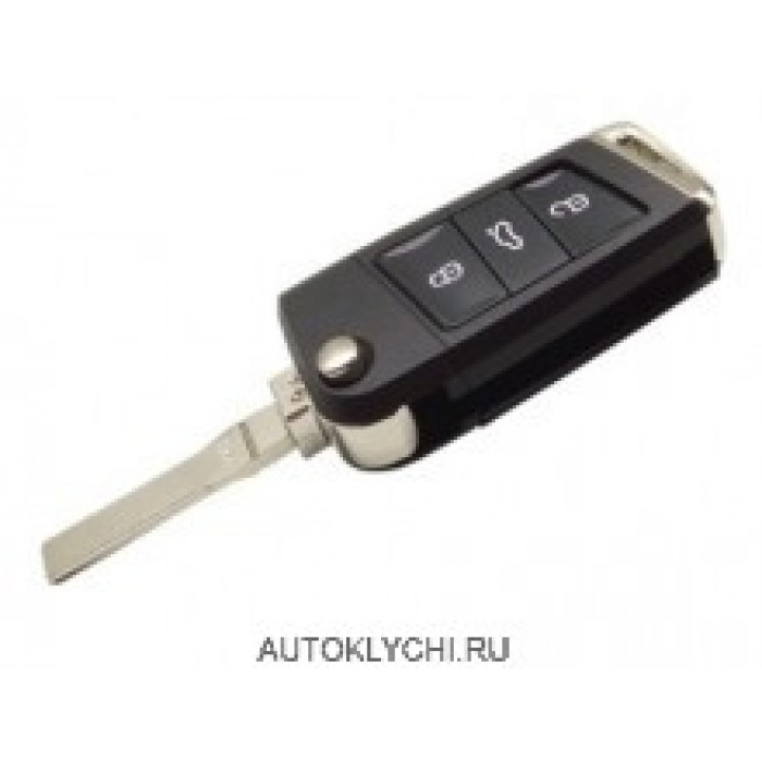 Ключ для Skoda Yeti, Octavia, Superb, Superb Combi выкидной 434 мГц, модель: 5E0 959 753D (Ключи Volkswagen) (код 2881)