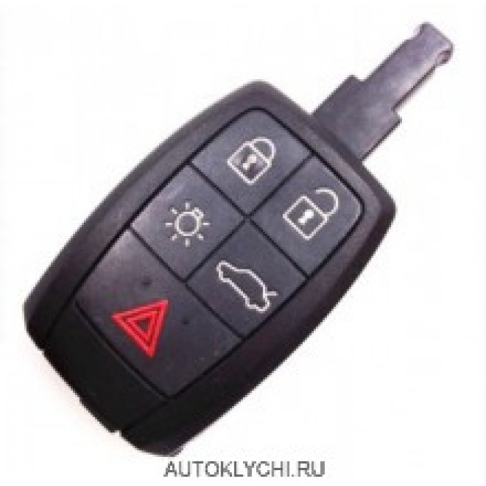 Корпус смарт ключа для VOLVO S40 C30 C70 4 + 1 кнопки (Ключи Volvo) (код 2763)