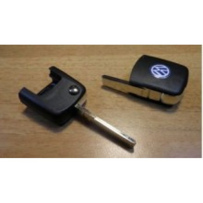 Головка выкидного ключа для VolksWagen, с местом для чипа (Ключи Volkswagen) (код 684)